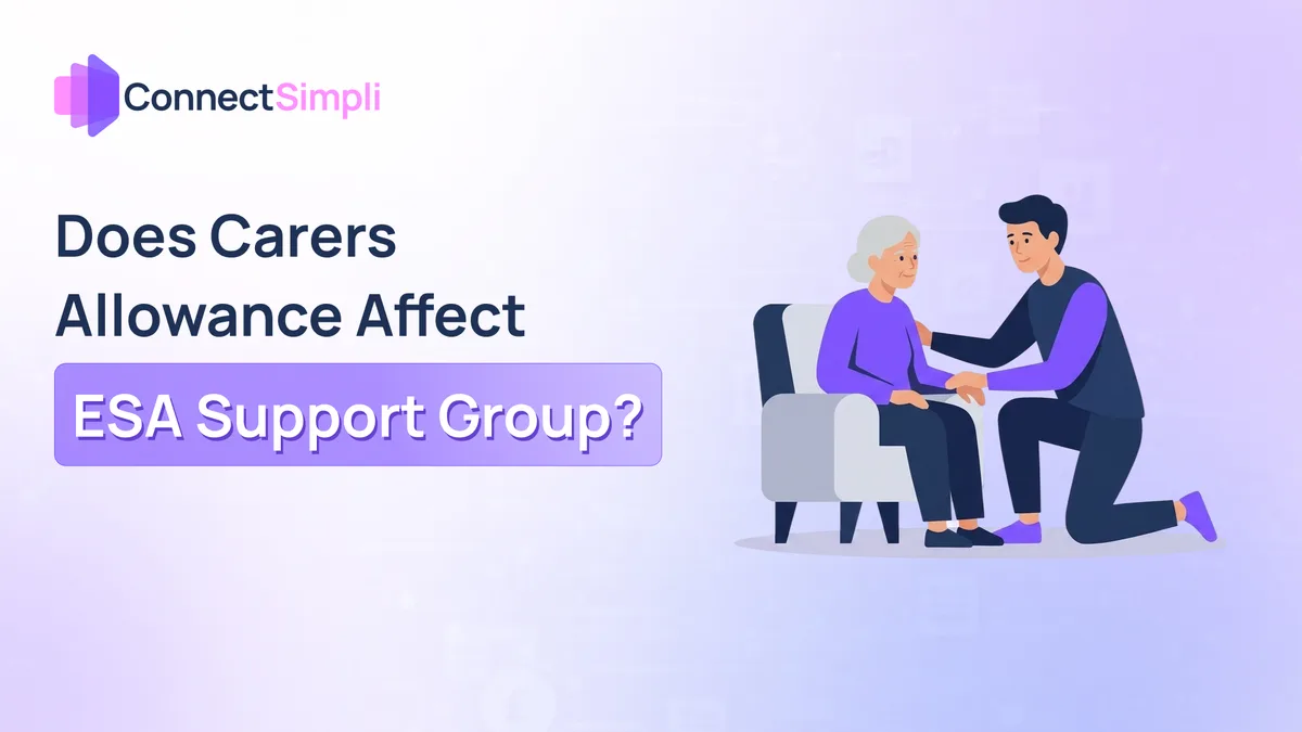 Does Carers Allowance Affect ESA Support Group?